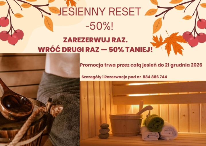 1 Rok za nami!Świętuj z nami i zgarnij jesienne rabaty!