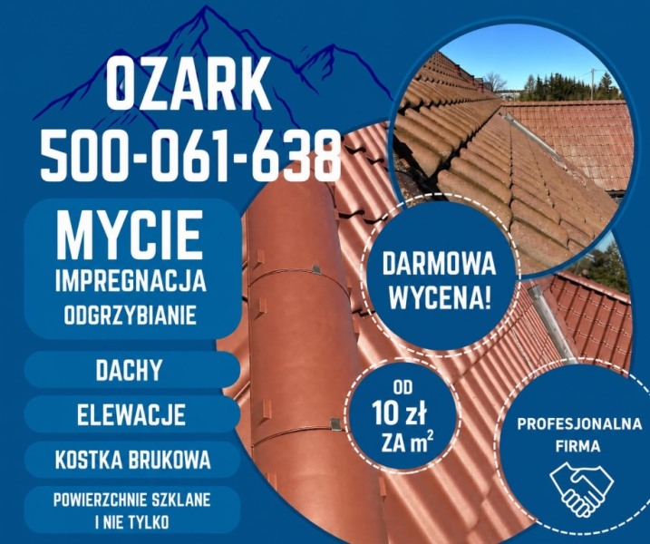 MYCIE/ODGRZYBIANIE/IMPREGNACJA/MALOWANIE