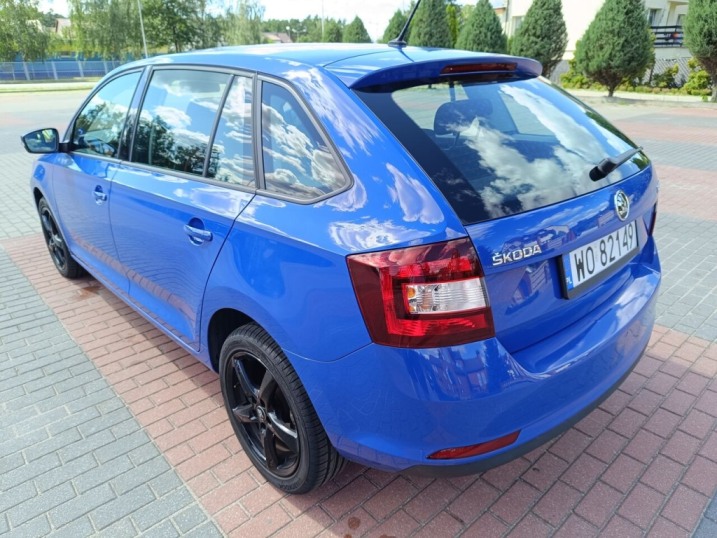 Skoda Rapid 2018r. w benzynie