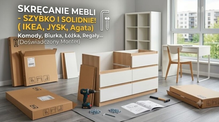 Montaż Mebli | Szybko, Czysto i Solidnie Ostrołęka