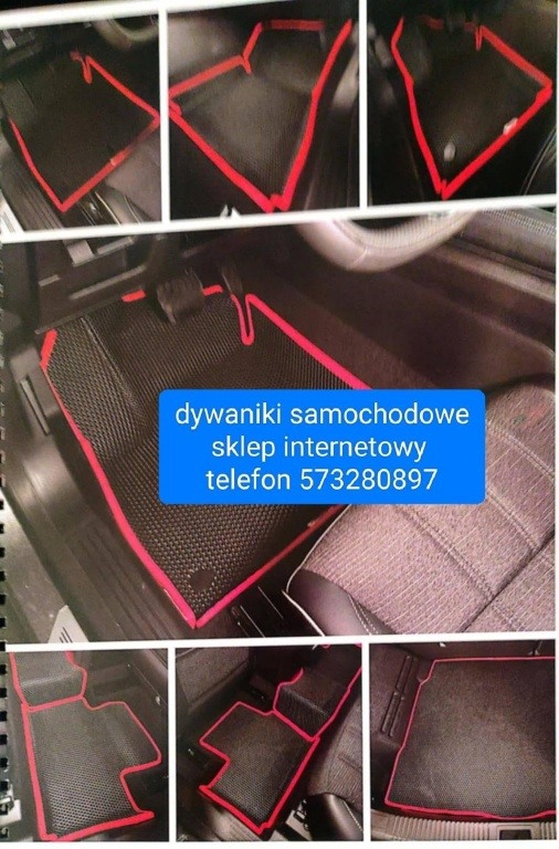 Dywaniki samochodowe ochronne do wszystkich modeli aut.