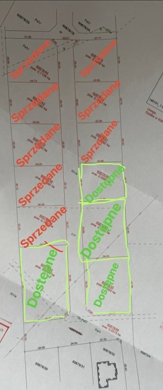 Sprzedam działki budowlane w Ostrołęce z warunkami zabudowy