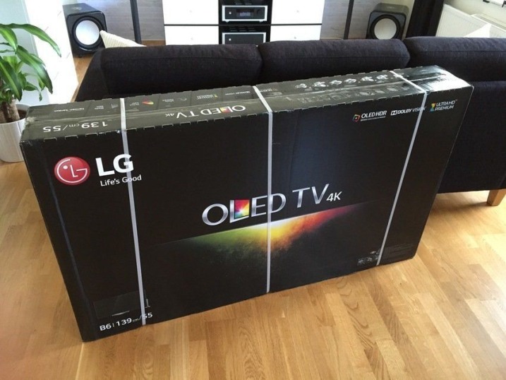 LG OLED65B6P płaski 65-calowy 4K Ultra HD Smart