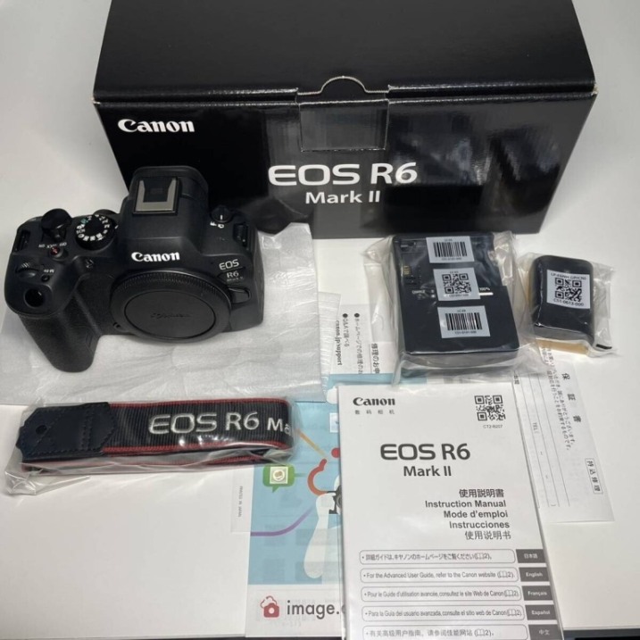 nowe, oryginalne aparaty: Canon EOS R3, Canon EOS R5, Canon EOS R6 Mark II, Canon EOS R6, Nikon Z9, Nikon Z8, Nikon Z 7II, Nikon Z7