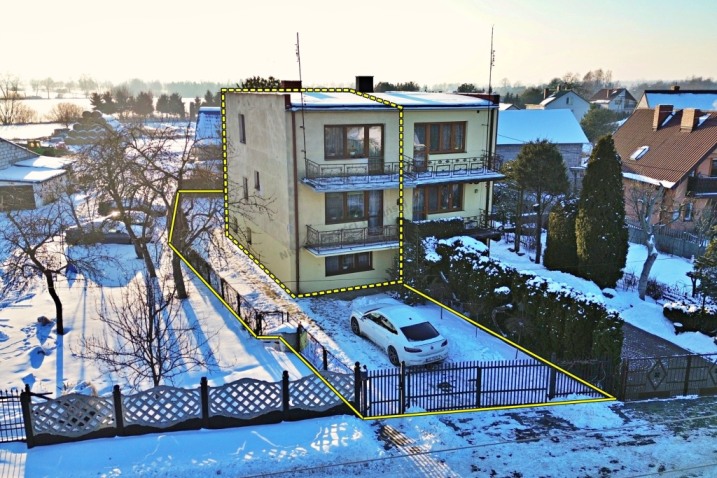 Dom w zabudowie bliźniaczej – Wólka Brzezińska gm. Goworowo