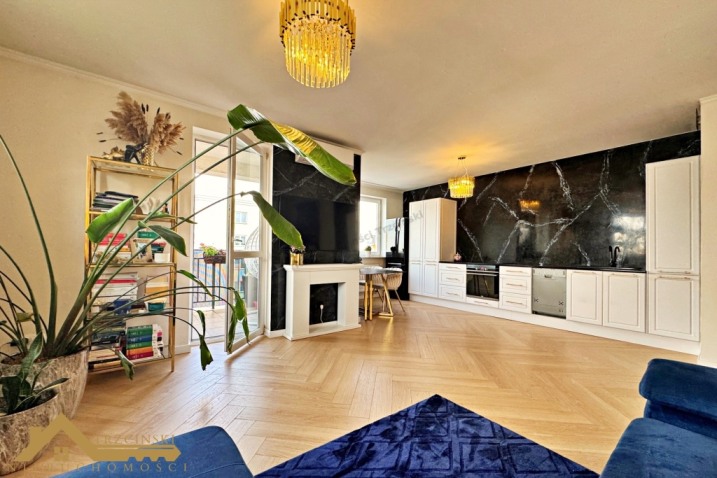 Stylowe 3-pokojowe mieszkanie 70 m² | duży balkon | centrum Ostrołęki