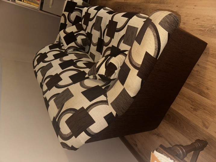 „Krówka” rozkładana kanapa