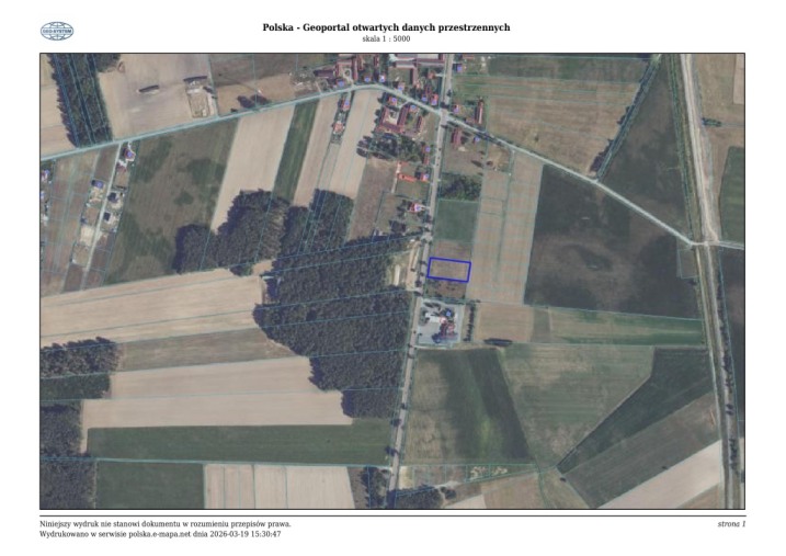 OKAZJA! Na Sprzedaż Duża Działka budowlana 27,91a  Damięty , przy drodze głównej Ostrołęka - Goworowo