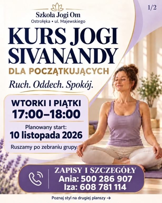 KURS JOGI METODO SIVANADY