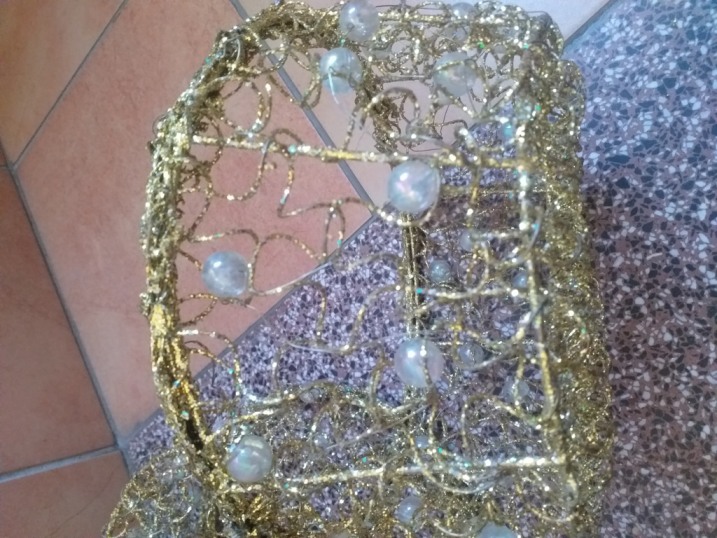 Koszyczki ozdobne metalowe