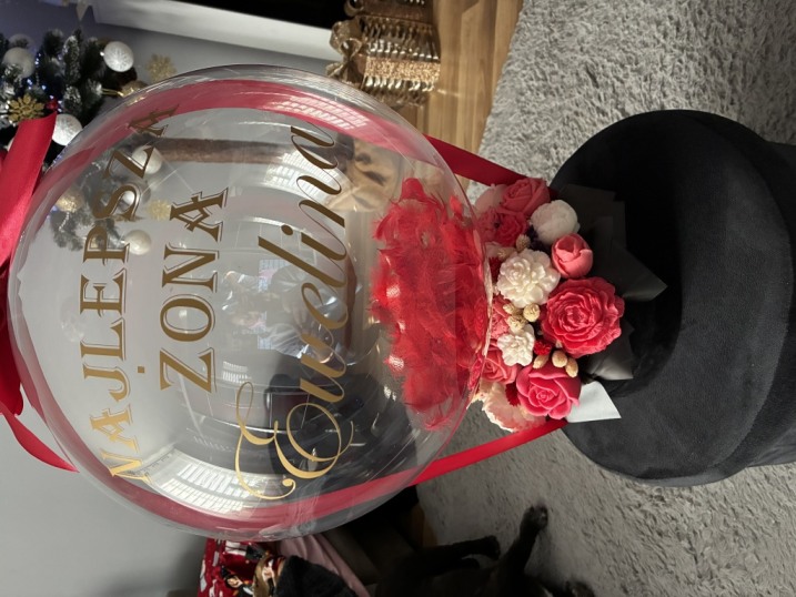 Flower Boxy z Kwiatami z Wosku Sojowego