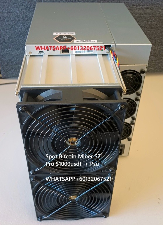 Bitcoin miner s21 Bitcoin Miner s21 Pro Bitmain 500USDT