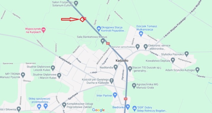 Działki budowlane Kadzidło