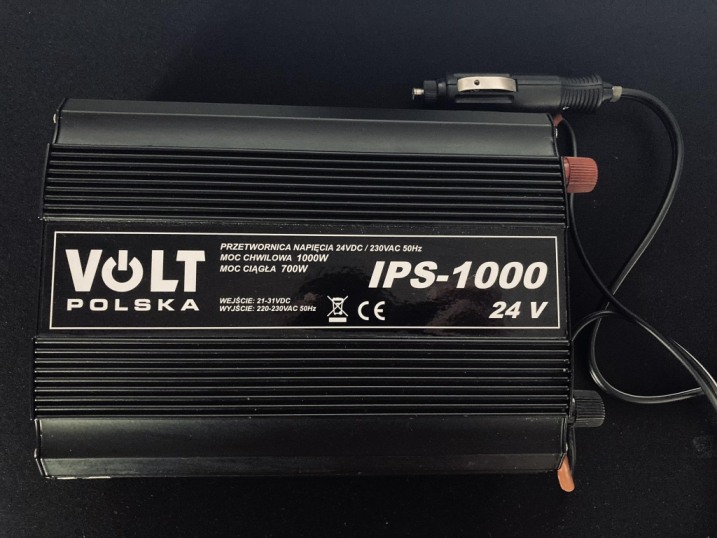 Przetwornica napięcia VOLT IPS1000 24V AC / 230V DC
