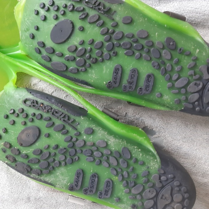 Płetwy do nurkowania Tribord + gogle i torba do transportu