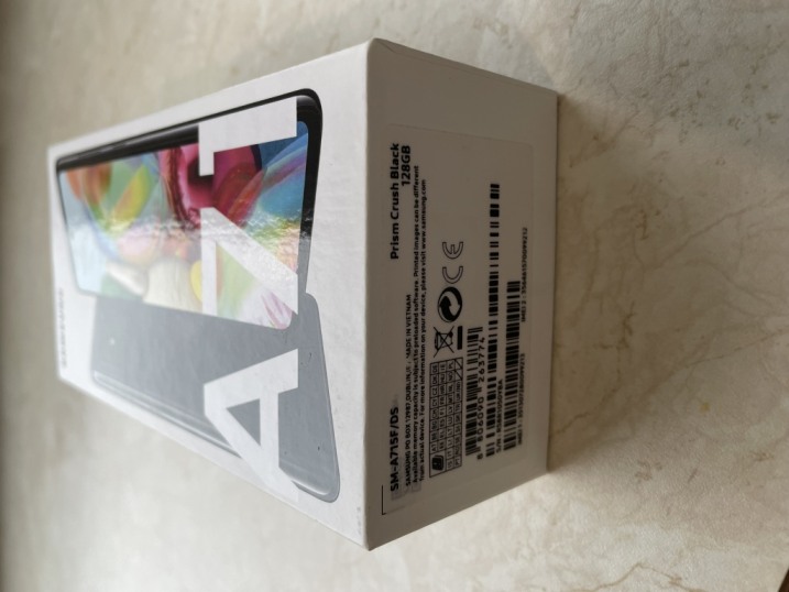 SAMSUNG GALAXY A71 128GB DUAL SIM CZARNY