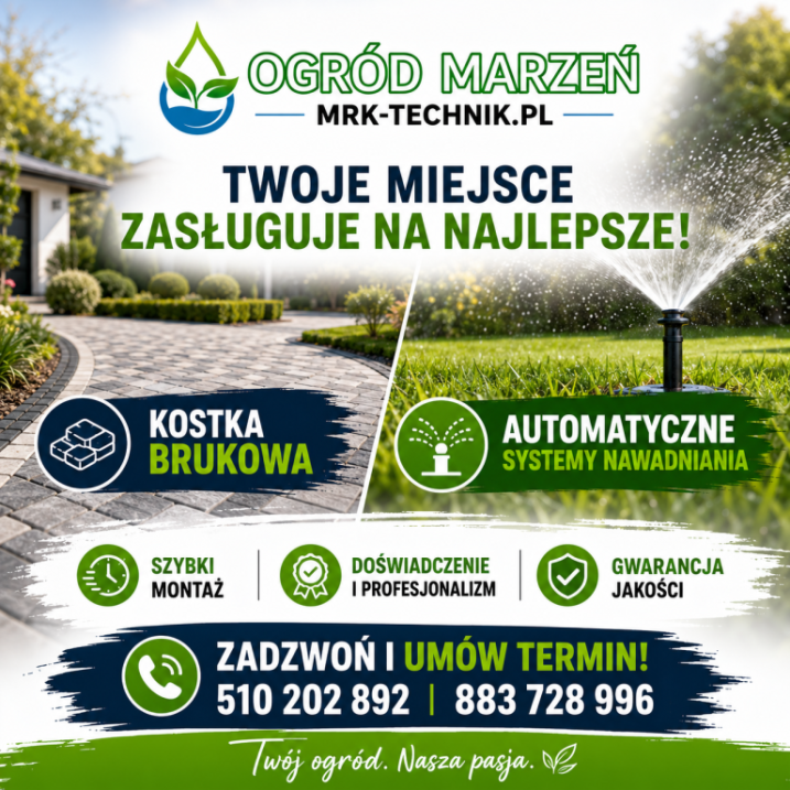 Kostka Brukowa, Automatyczne Systemy Nawadniania