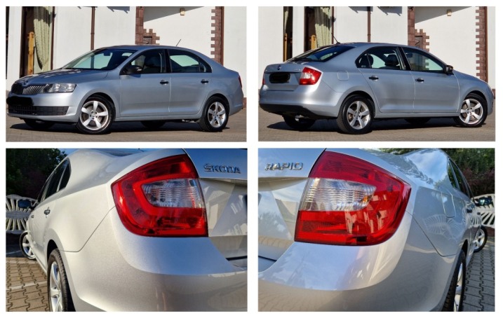 SKODA Rapid 1.6 TDI Active, 115KM, z PL salonu, stan BDB, GARAŻOWANY!