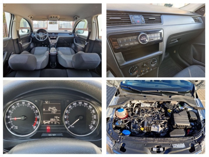 SKODA Rapid 1.6 TDI Active, 115KM, z PL salonu, stan BDB, GARAŻOWANY!