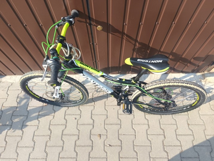 Rower Monteria Junior 24 Aluminium Hamulec Tarcza