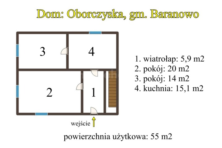 Dom w Oborczyskach