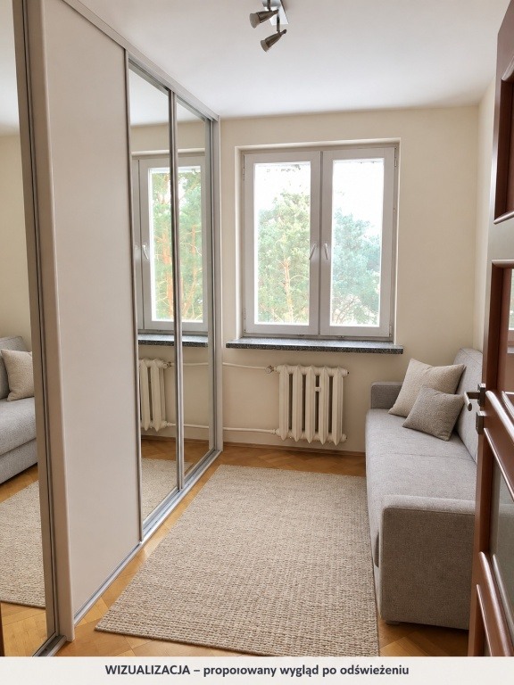 2 pokoje, 35,5 m2, balkon - Żebrowskiego - od 1 listopada