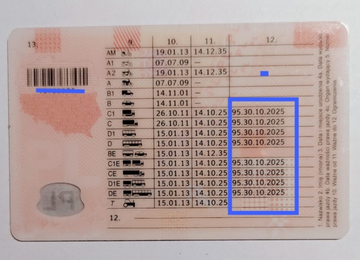 Szkolenie Okresowe kierowców zawodowych - KOD 95