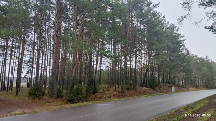 Żebry Ostrowy działka rolno - Leśna 1.32 ha