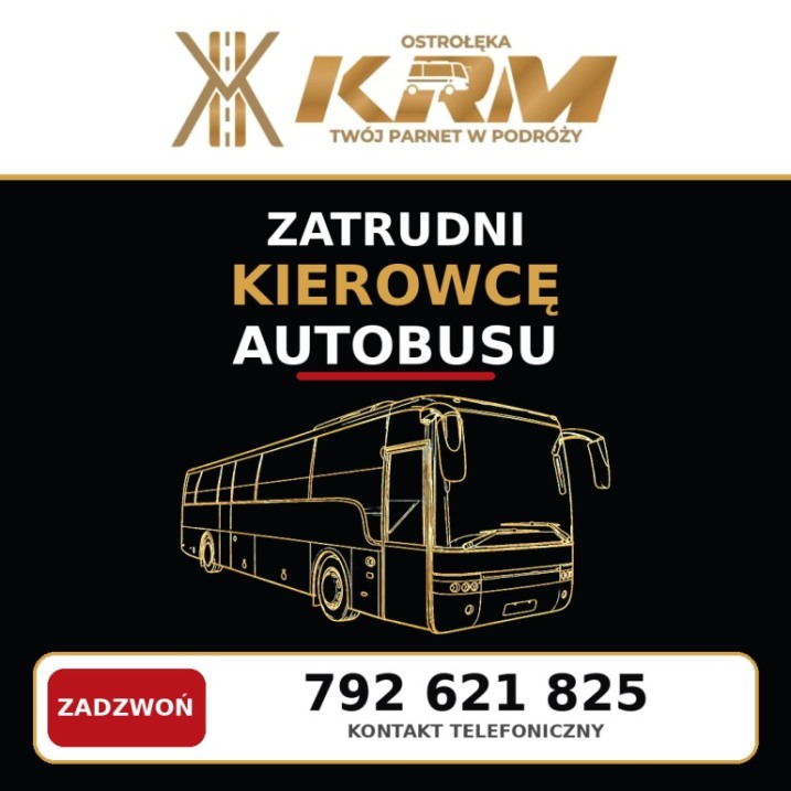 Zatrudnię kierowcę autobusu - praca dorywcza 2-3 dni w tygodniu