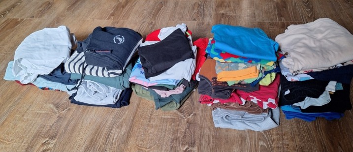 Oddam ubranka dla chłopca