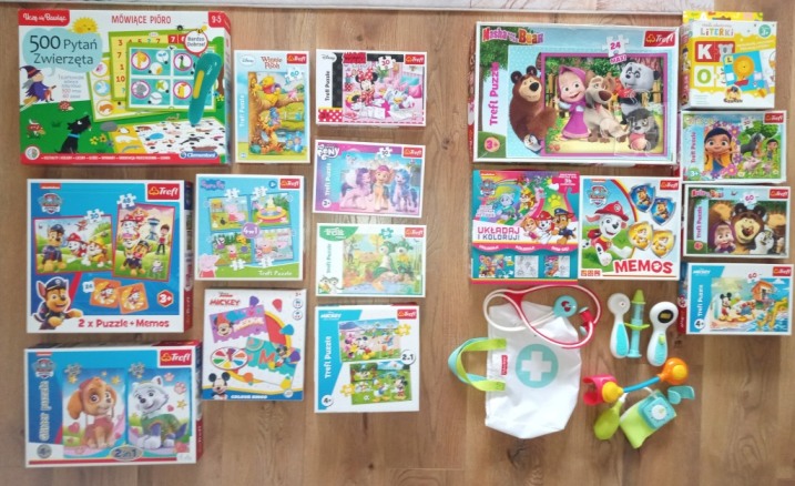 Puzzle+Gry+zastaw małego lekarza