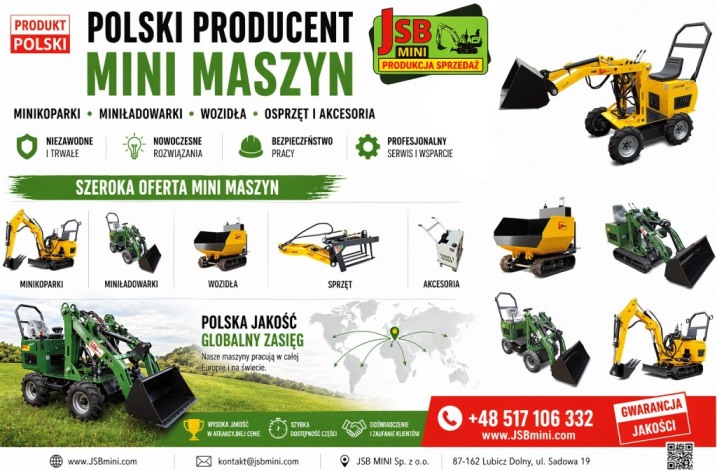 Koparki Ładowarki Wozidła JSB