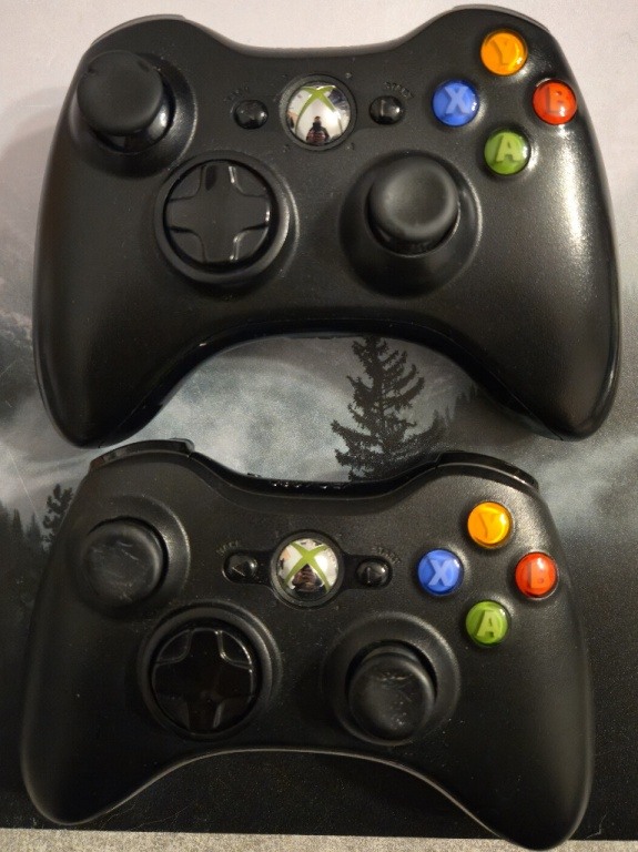 Sprzedam 2x kontroler xbox 360 + adapter do pc