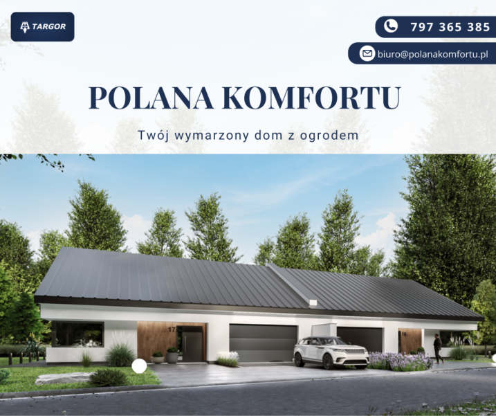 Polana Komfortu - Twój wymarzony dom z ogrodem