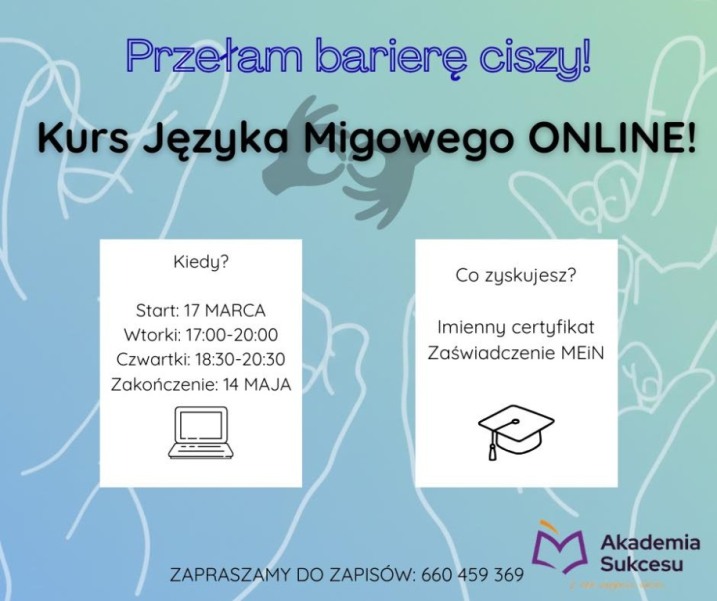 Kurs Języka Migowego ONLINE!