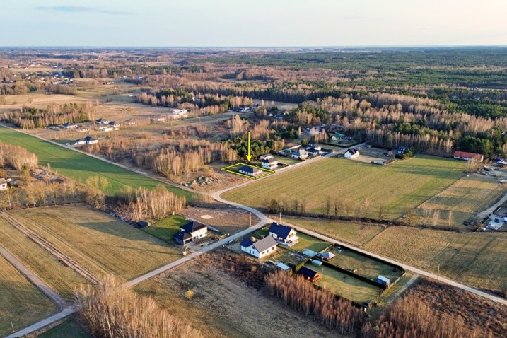 Nowoczesny dom parterowy | garaż 2-stanowiskowy | Dzbenin