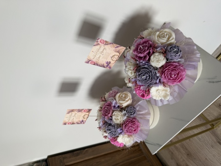 Flower boxy ze świec sojowych