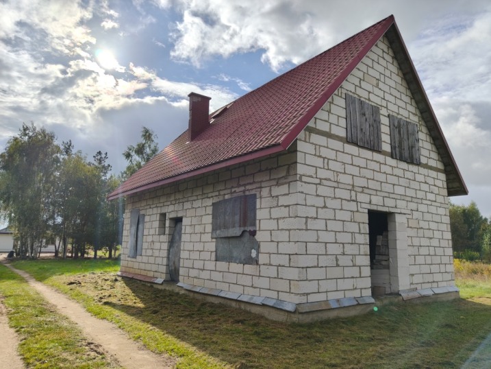 Działka z domem