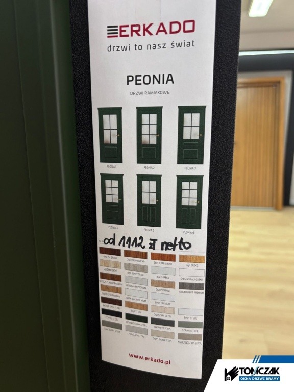 Peonia od ERKADO – dostępna w firmie Tomczak