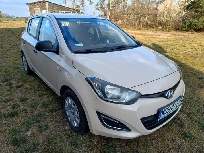 Hyundai i20 2013r 1.2 benzyna + gaz