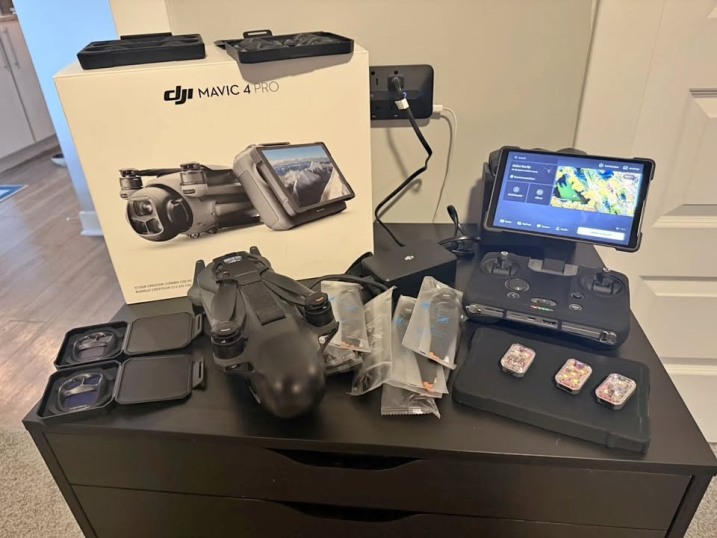 DJI Mavic 4 Pro, DJI Mavic 3 Pro, DJI Air 3S, DJI Mini 5 Pro,  DJI Mini 4 Pro, DJI Neo 2, DJI Avata 2, DJI Mavic 3E, DJI Matrice 4E, DJI Matrice 4T dronów