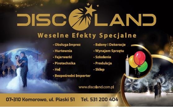 Discoland – Weselne Efekty Specjalne i Profesjonalna Obsługa Imprez