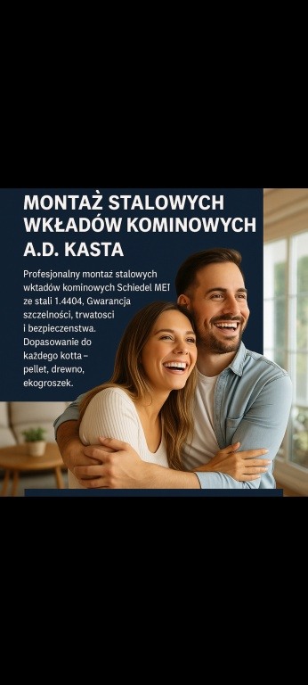 Montaż stalowych wkładów kominowych – trwałość i szczelność na lata