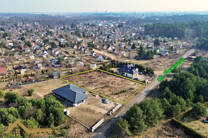 Działka mieszkaniowo-usługowa w Ostrołęce- ul. Fortowa