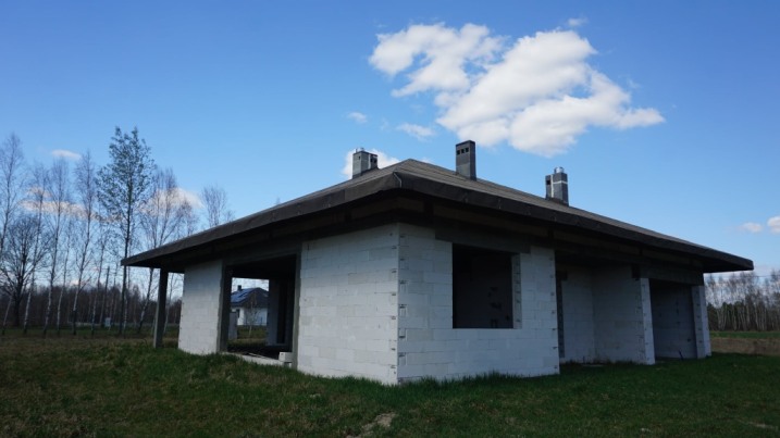 Sprzedam dom - stan surowy otwarty - Dzbenin