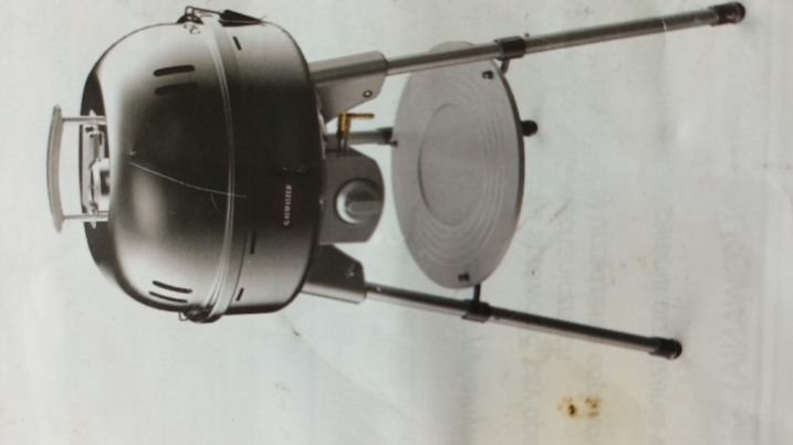 Grill gazowy z wezem i reduktorem do podłączenia