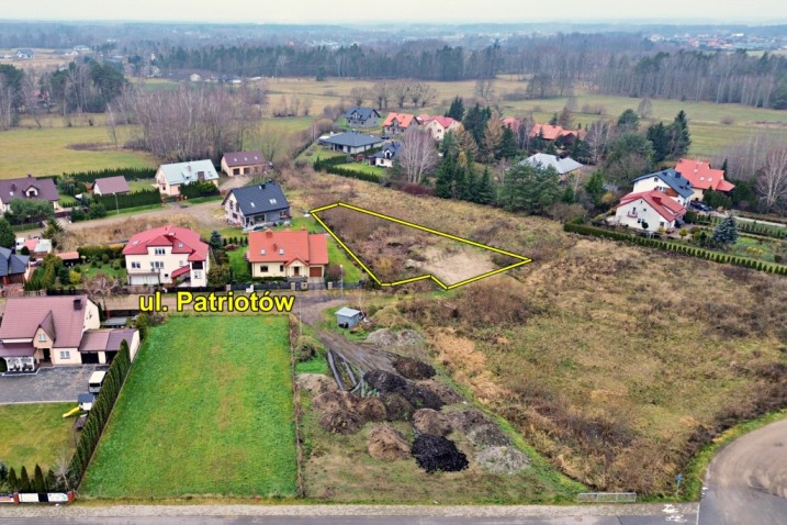 14 ar działka mieszkaniowa przy ul. Patriotów w Ostrołęce