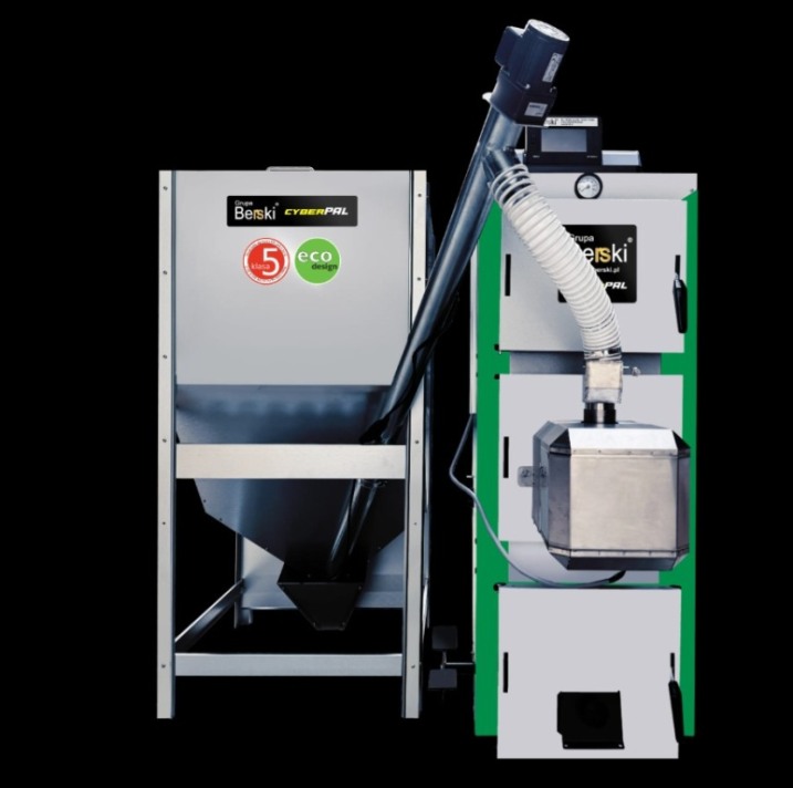 Kocioł dwupaliwowy CyberPal Hybrid 25 kW