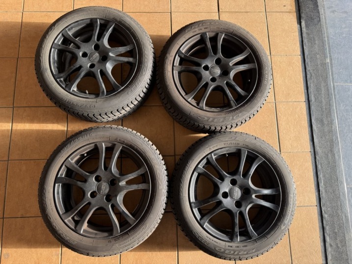 Komplet kół zimowych Ford Fiesta Mk8 Dębica 195/55 R16 Anzio 4x108