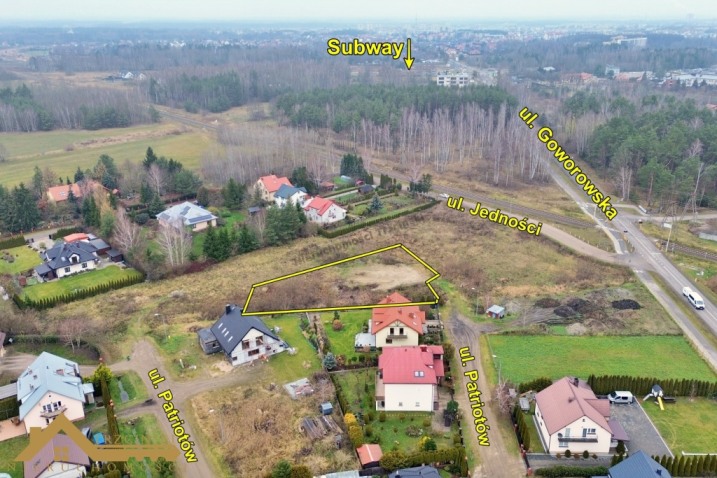 14 ar działka mieszkaniowa przy ul. Patriotów w Ostrołęce